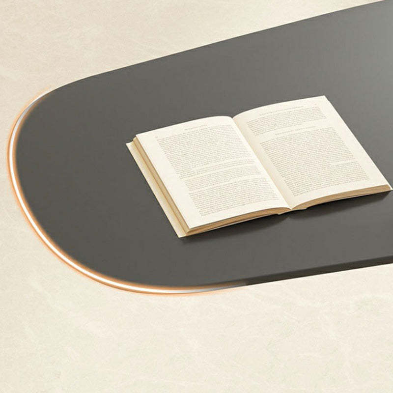Minimalist Oval Iron End Table