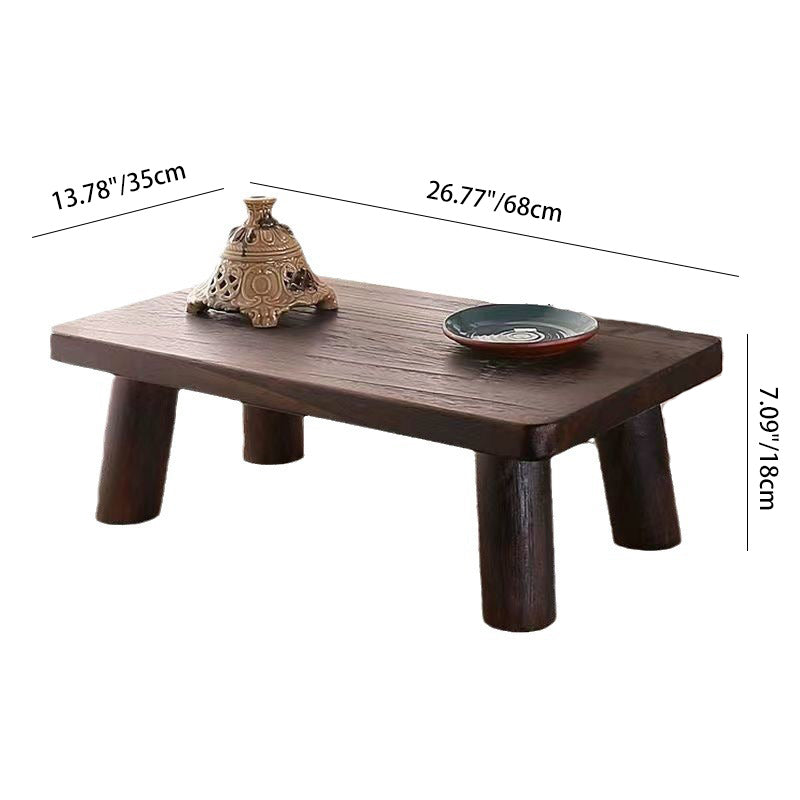 Japanese Wood Coffee Table