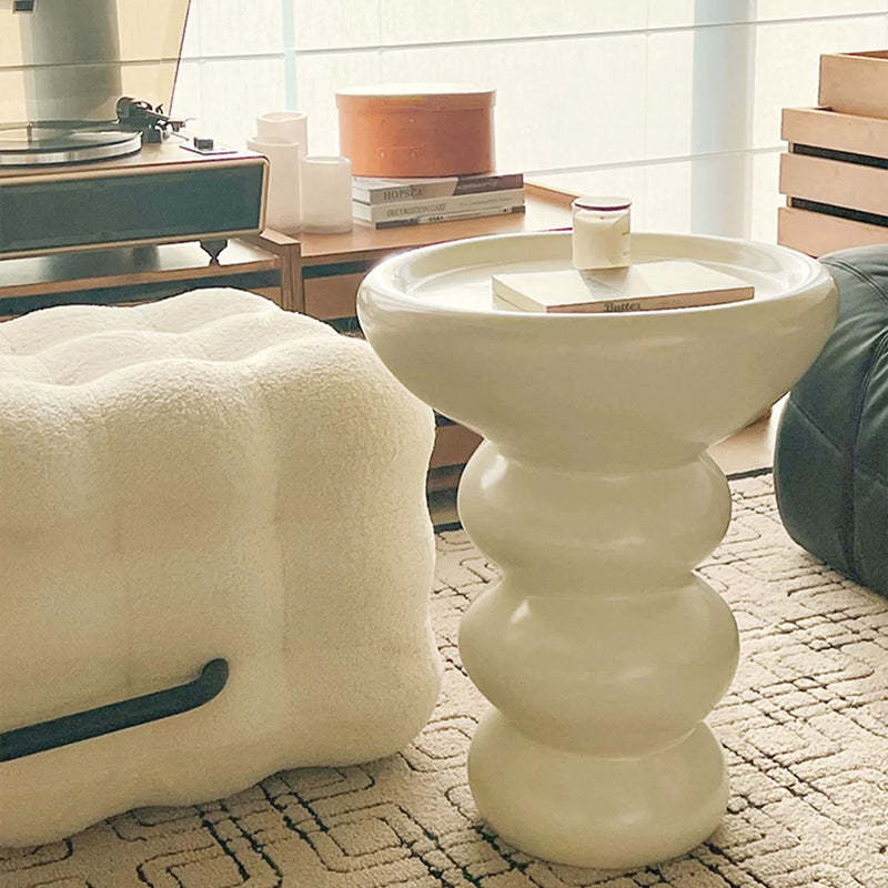 Nordic Cylinder Resin Coffee Table