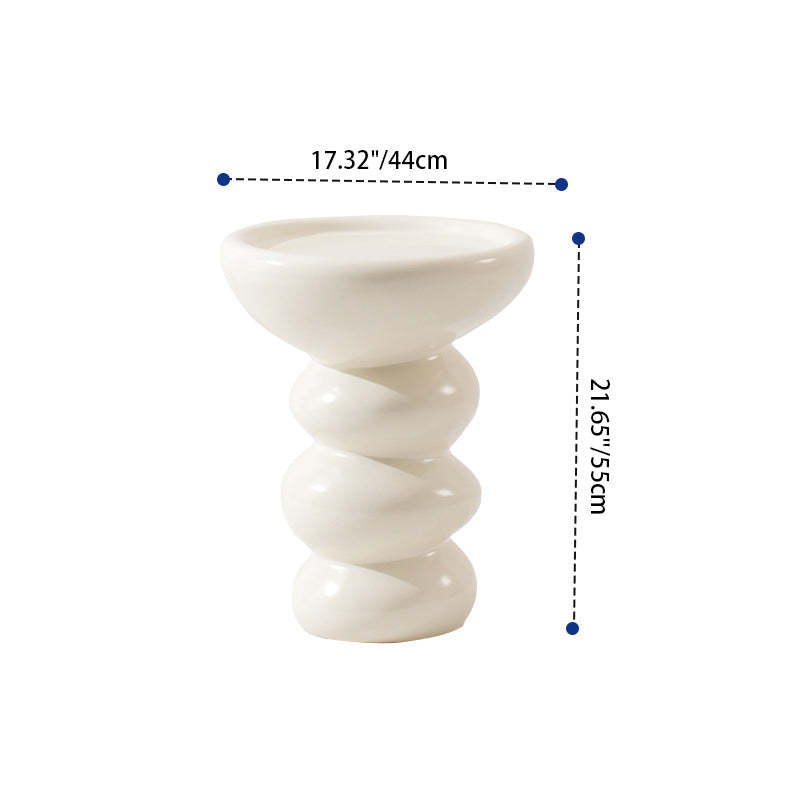 Nordic Cylinder Resin Coffee Table