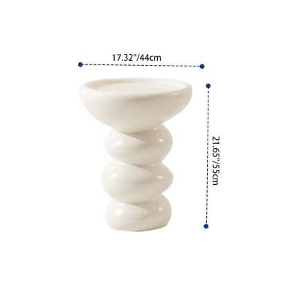 Nordic Cylinder Resin Coffee Table