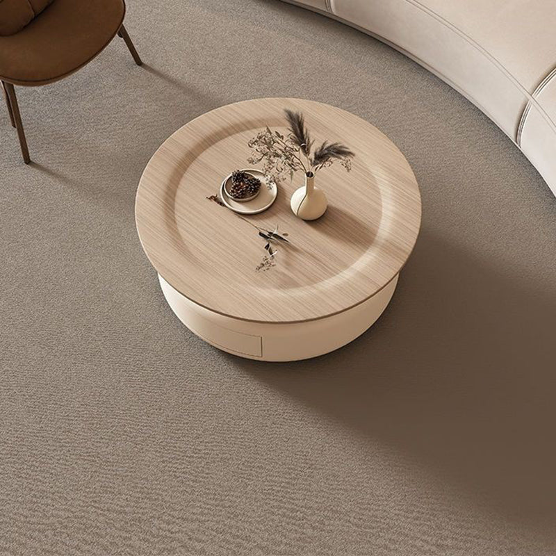 Nordic Steel Wood Coffee Table 1-Drawer