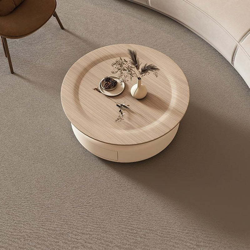 Nordic Steel Wood Coffee Table 1-Drawer