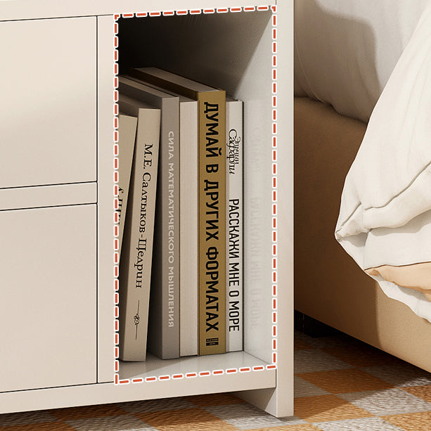 Nordic Wood Nightstand 2/3-Drawer