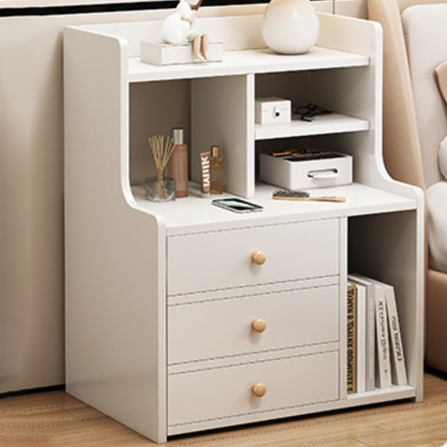 Nordic Wood Nightstand 2/3-Drawer