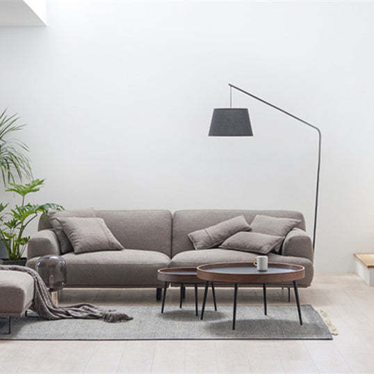 Scandinavian Iron Wood Coffee Table