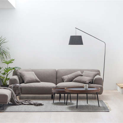 Scandinavian Iron Wood Coffee Table