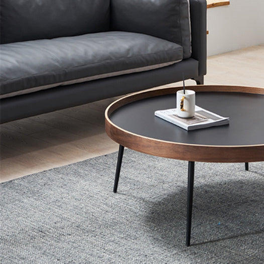 Scandinavian Iron Wood Coffee Table