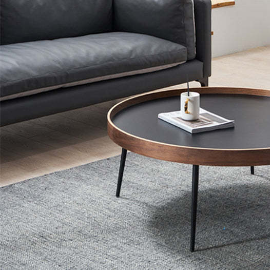 Scandinavian Iron Wood Coffee Table