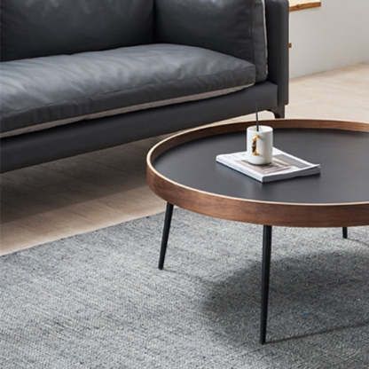 Scandinavian Iron Wood Coffee Table