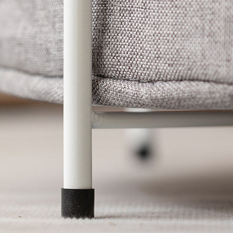 Minimalist Iron Fabric End Table 2-Tier