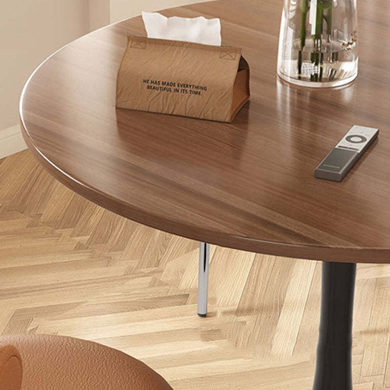 Nordic Wood Steel Coffee Table