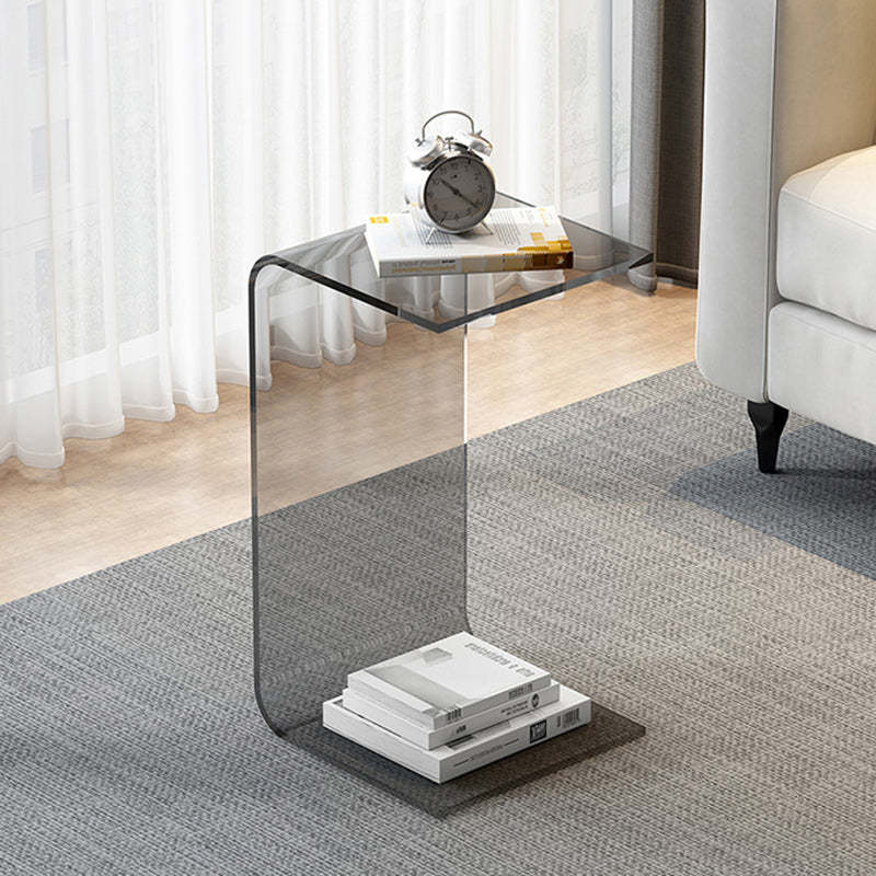 Minimalist Rectangular Acrylic End Table