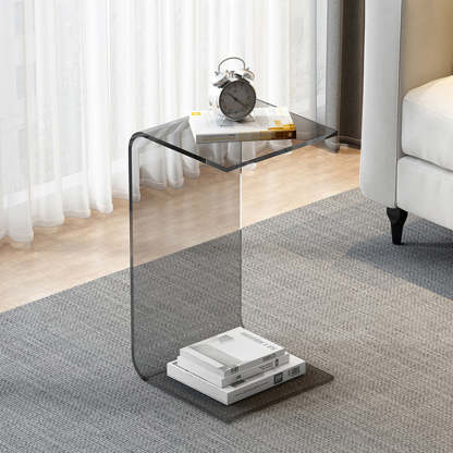 Minimalist Rectangular Acrylic End Table