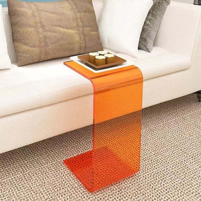 Minimalist Rectangular Acrylic End Table