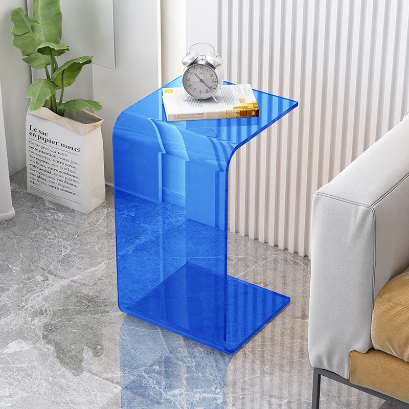 Minimalist Rectangular Acrylic End Table