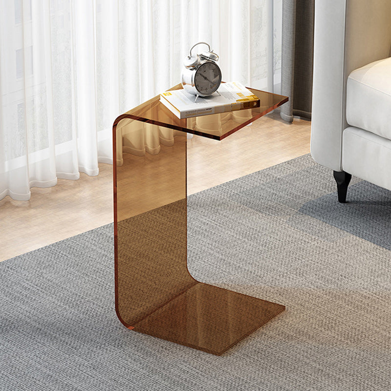 Minimalist Rectangular Acrylic End Table