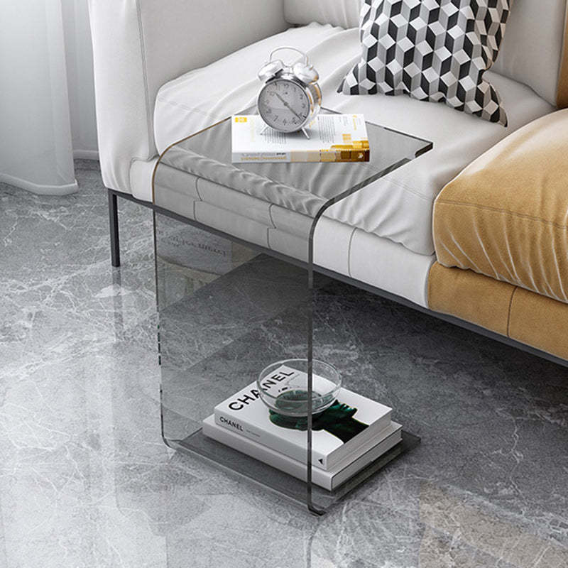 Minimalist Rectangular Acrylic End Table