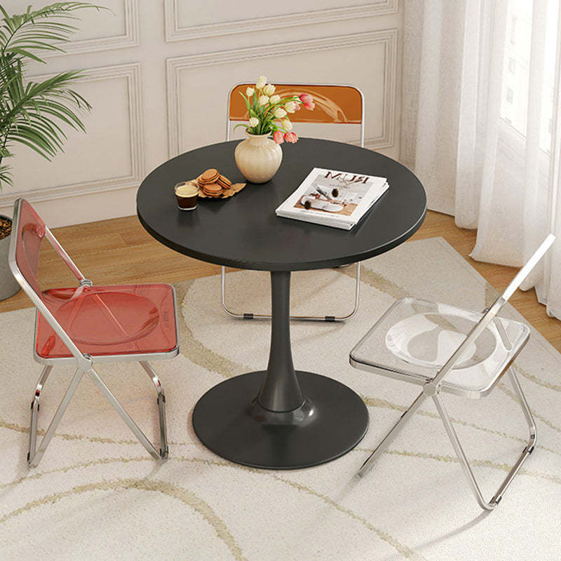 Nordic Iron Wood End Table