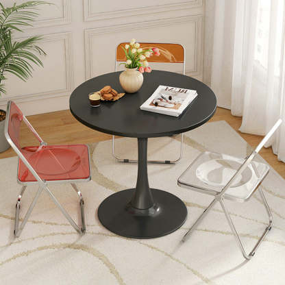 Nordic Iron Wood End Table