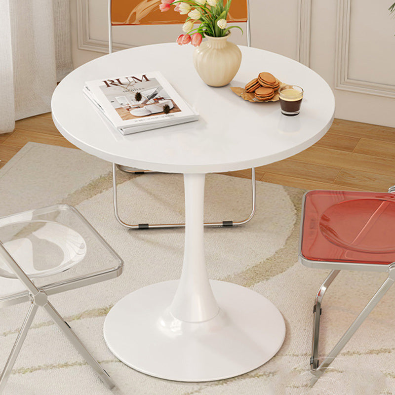 Nordic Iron Wood End Table