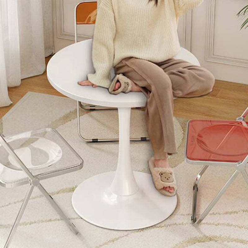 Nordic Iron Wood End Table