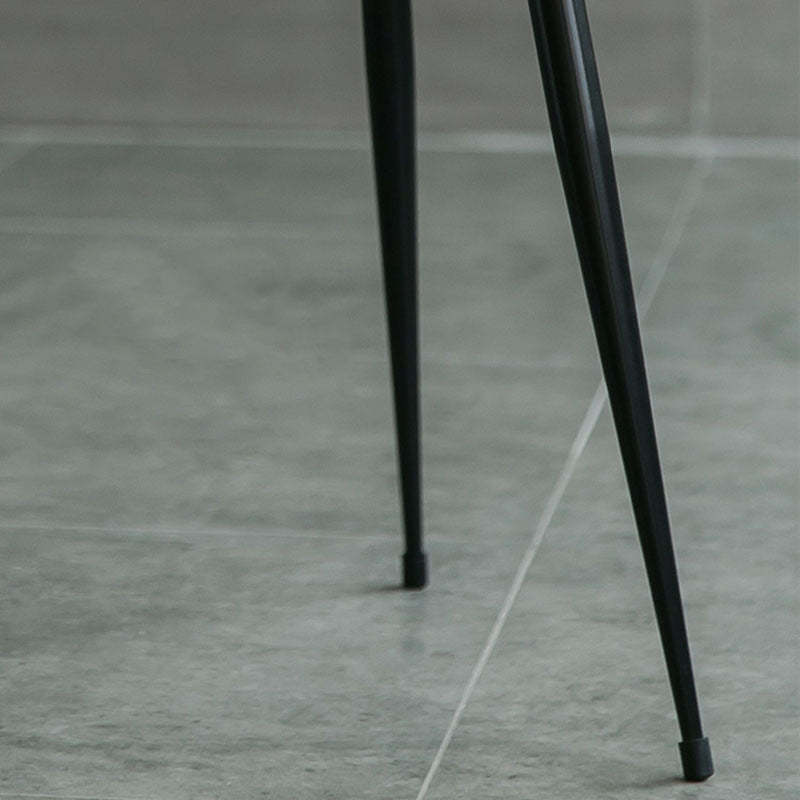 Nordic Round Iron Wood Coffee Table