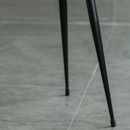 Nordic Round Iron Wood Coffee Table