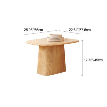 Japanese Rectangular Wood Coffee Table