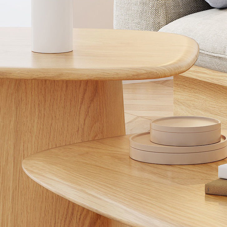 Japanese Rectangular Wood Coffee Table