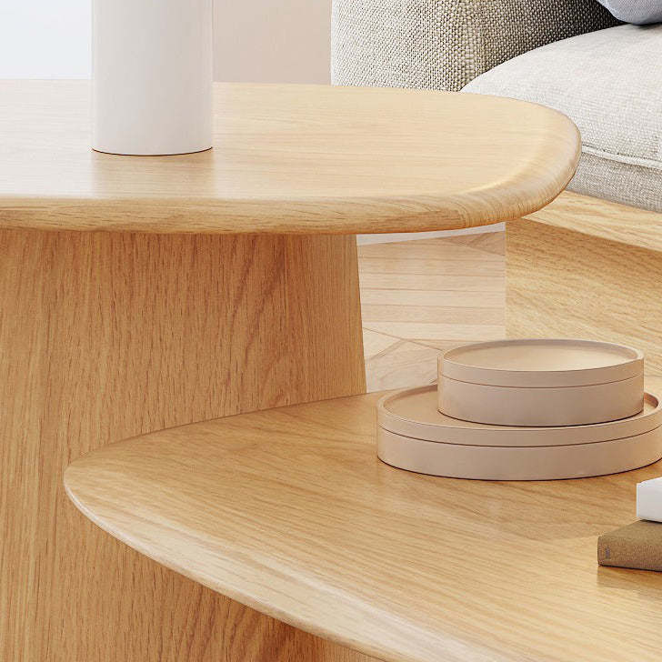 Japanese Rectangular Wood Coffee Table