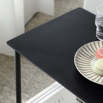 Nordic Rectangular Iron 2-Tier End Table