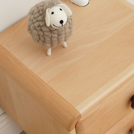 Scandinavian Wood Kids 2-Drawer Nightstand
