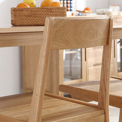 Japanese Square Wood Coffee Table