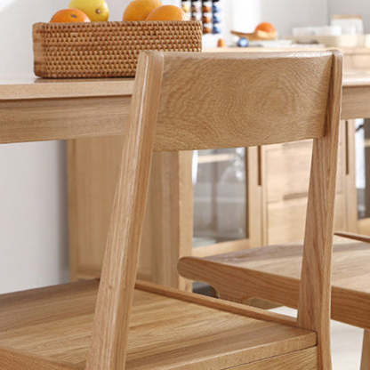 Japanese Square Wood Coffee Table