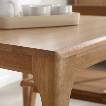 Japanese Square Wood Coffee Table
