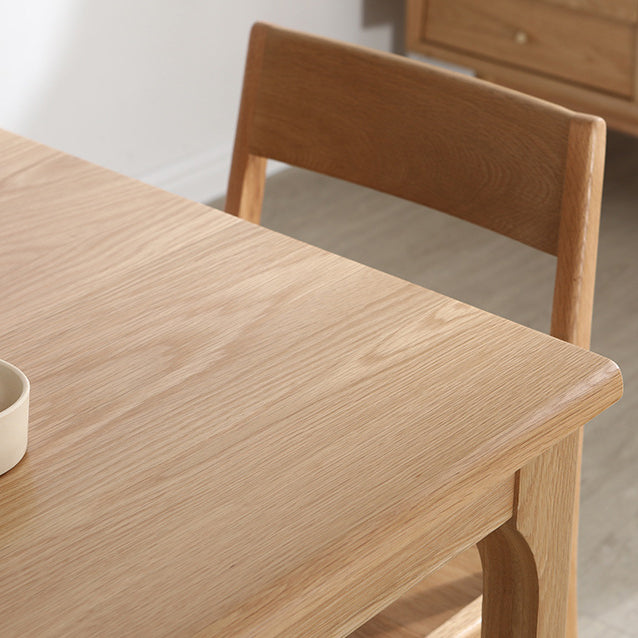 Japanese Square Wood Coffee Table