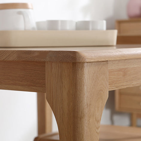 Japanese Square Wood Coffee Table