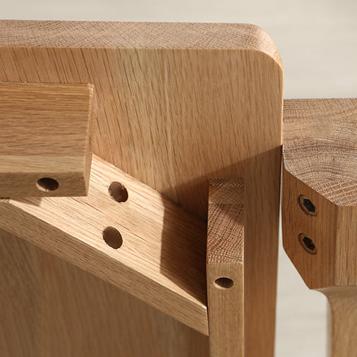 Japanese Square Wood Coffee Table