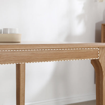 Japanese Square Wood Coffee Table