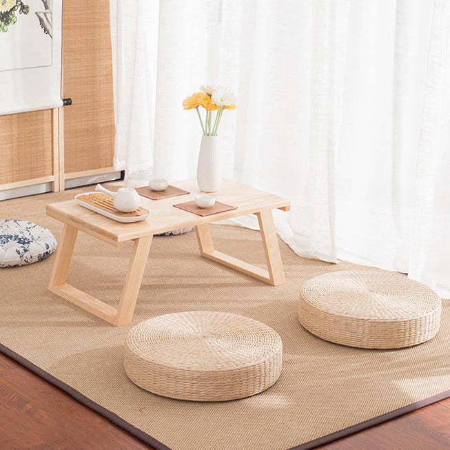 Japanese Rectangular Wood Coffee Table
