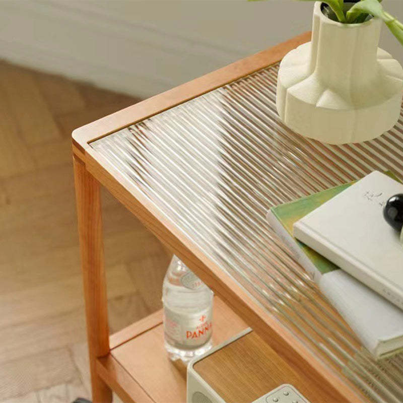 Nordic Wood 2-Tier End Table