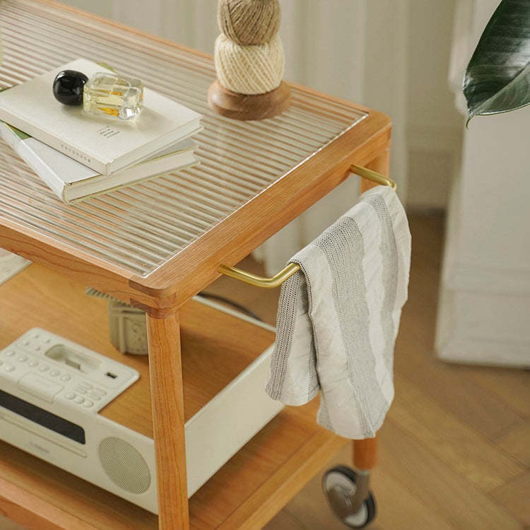 Nordic Wood 2-Tier End Table