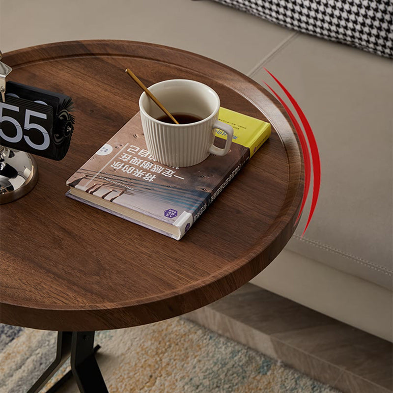Nordic Wood Iron End Table