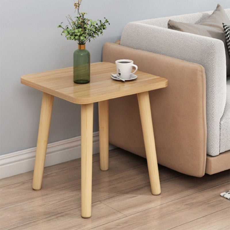 Minimalist Particle Board Wood End Table