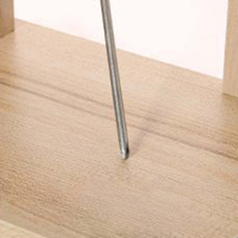 Minimalist Particle Board Wood End Table — 2 - Black