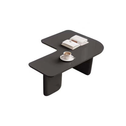Contemporary Irregular Wood Removable Coffee Table