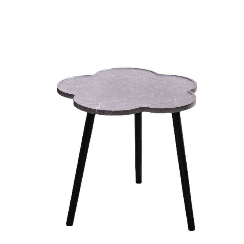 Minimalist Plum Blossom Coffee Table — Gray
