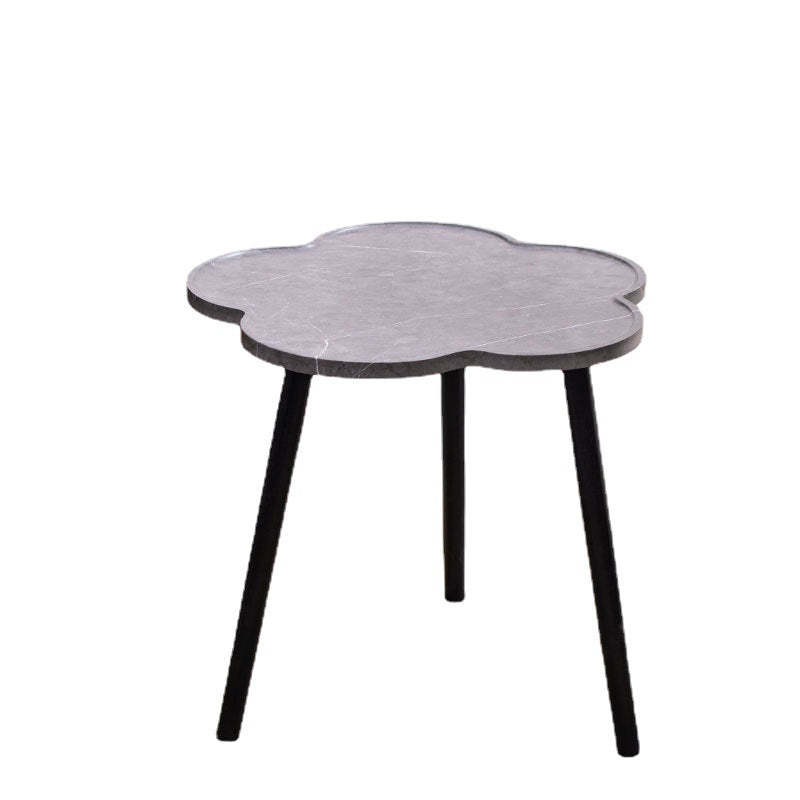 Minimalist Plum Blossom Coffee Table — Gray
