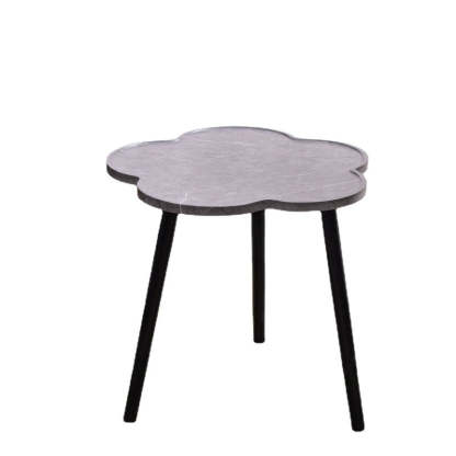 Minimalist Plum Blossom Coffee Table — Gray